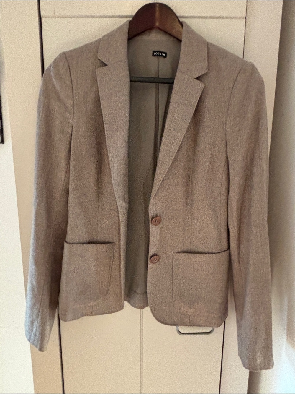 Joseph women’s Beige Wool-Blend Blazer